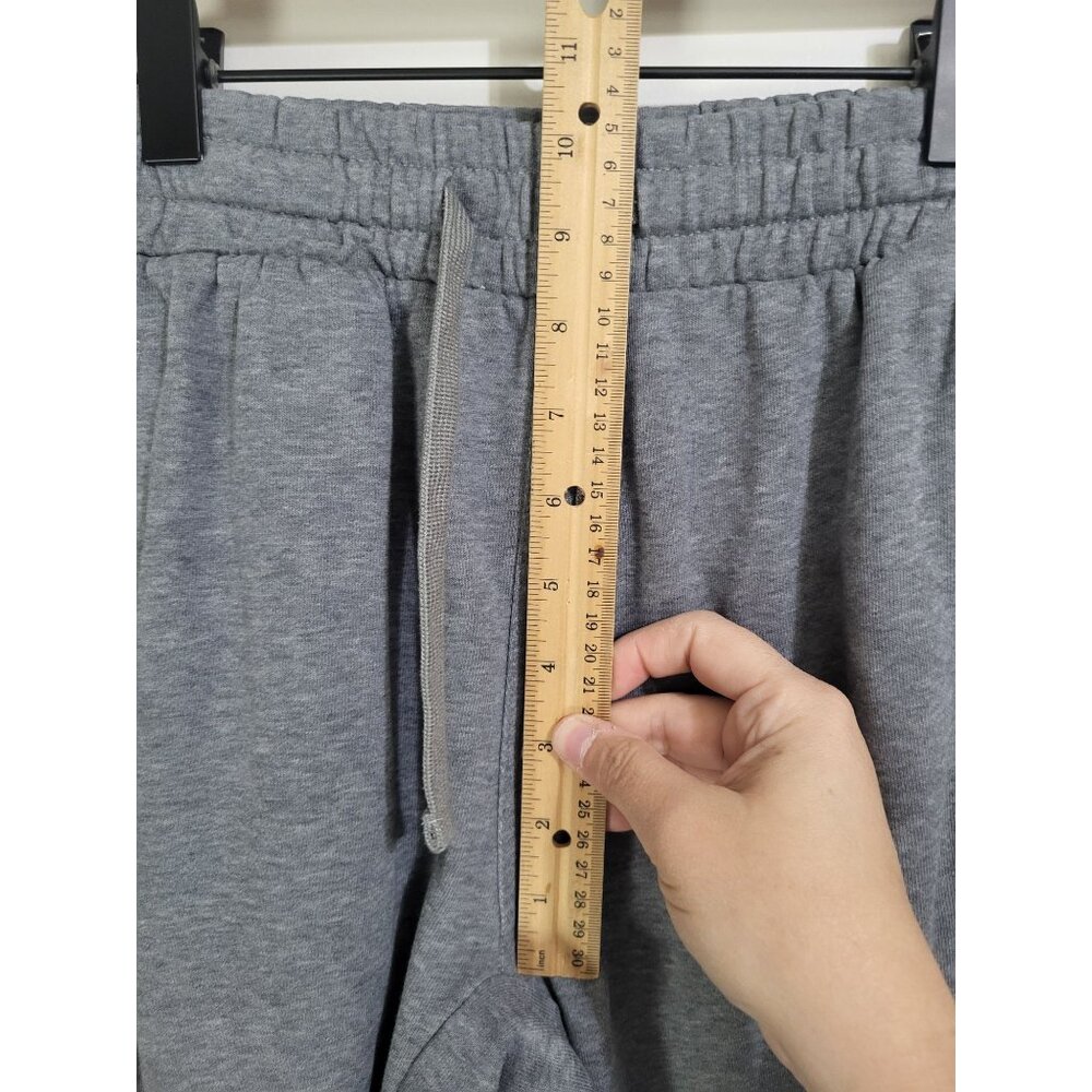 GYMSHARK Mens XS Essential Oversized Jogger Charcoal Grey Marl Athleisure A2A7T - Picture 6 of 8